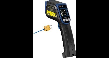 PCE-780 Infrarood thermometer - tot 1400 °C - temperatuur, luchtvochtigheid en dauwpunttemperatuur - optisch alarm