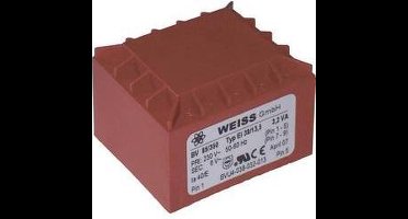 Weiss Elektrotechnik 85/350 Printtransformator 1 x 230 V 1 x 6 V/AC 3.20 VA 533 mA