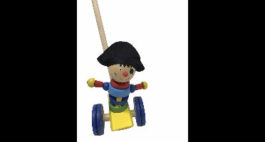 Duwstok - Piraat duwfiguur loopstok