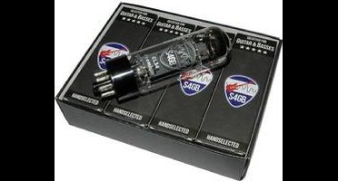 BTB Vertrieb EL34 S4GB Premium Elektronenbuis Matched Kwartet Geselecteerd voor Gitaren Eindpentode Aantal polen: 8 Fit