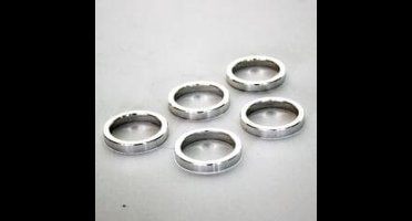 Zak a 5 balhoofdvulring 1.1/8 zilver 5mm