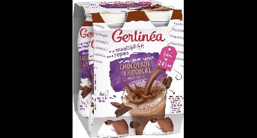 Gerlinea Maaltijdvervangers - Afslankdrink - Chocolade - 4 x 236ml
