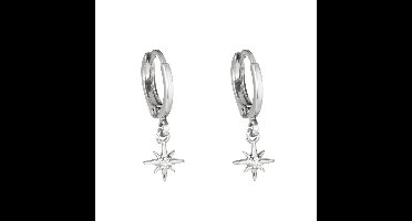 Yehwang oorbellen Lustrous zilver