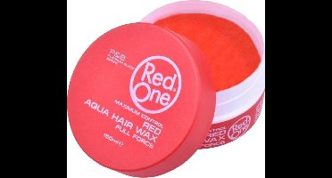 Red One Red | Aqua haar gel wax | Red One Wax | Red One Gel | Rood