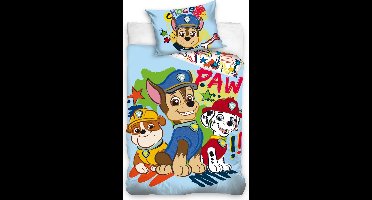 Nickelodeon Dekbedovertrek Paw Patrol 135 X 100 Cm Katoen Blauw