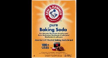 Arm & Hammer Baking Soda 454 gram 24 stuks - Voordeelverpakking 24-pack - Baksoda - Zuiveringszout - Natriumbicarbonaat - Bicarbonaat