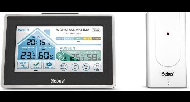 Mebus 01026 01026 Draadloos weerstation