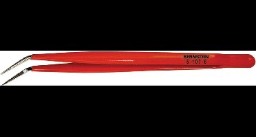 Bernstein Tools for Electronics 5-107-6 Geïsoleerde pincet Spits, gebogen 150 mm