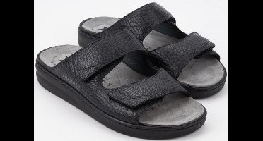 Mobils by Mephisto JAMES Heren Sandaal - Extra Breed - Zwart - Maat 46