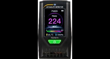 PCE Instruments PCE-RCM 10 Fijnstofmeter Luchtvochtigheid, Temperatuur