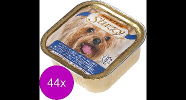 Mister Stuzzy Dog Paté 150 g - Hondenvoer - 44 x Kalf&Wortel