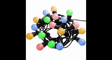 RELED Feestverlichting Prikkabel - E27 - 25W - IP44 - 20m - 20 fittingen - Excl. Lampjes