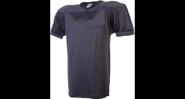 MM - American Football Shirt - Volwassenen - Zwart - Large