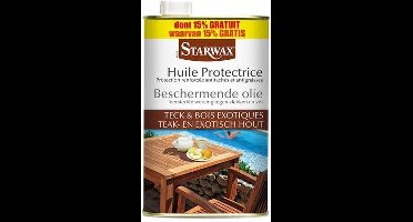 Starwax - Beschermende Olie Teak- & Exotisch Hout - 1 Liter