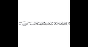 The Jewelry Collection For Men Ketting Konings 3,0 mm - Zilver