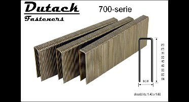 Dutack Nieten Type 700-40mm Cnk (5000st.)