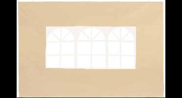 Deuba Zijwand Parytent - Set van 2 Rits en Raam 300x200cm - Beige
