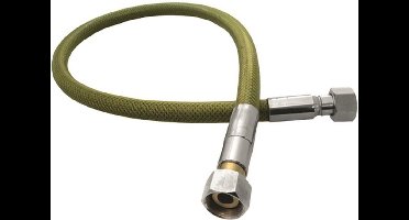 Bonfix Superieure RVS Gas slang voor fornuis - 125cm