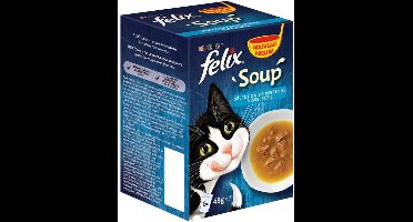 Felix 6x48 g - - Kabeljauw&Tonijn&Schol