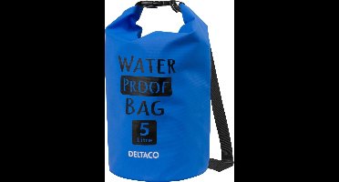 DELTACO WAP-100 Draagtas met waterafstotend materiaal - 5 Liter - Blauw