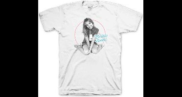 Britney Spears - Classic Circle Heren T-shirt - L - Wit