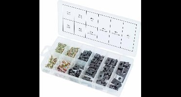KS Tools 170-delige Carrosseriemoeren- en schroevenset