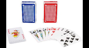 Clown Games Speelkaarten Internationale Poker Versie 2 Sets