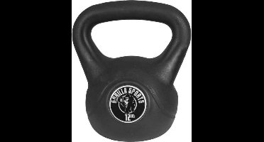Gorilla Sports Kettlebell - Kunststof - Trainingsgewicht - 12 kg