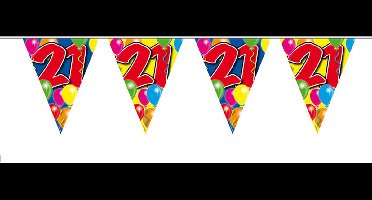 Folat - Vlaggenlijn 21 jaar Ballonnen (10 meter)