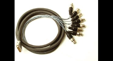 MUSIC STORE Dig. Multicore AES D-Sub/XLRfm 1.5m - 8-voudig/192kHz/Tascam - Digitale multicore kabel