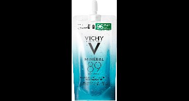 Vichy Minéral 89 Dagelijkse Booster - Geschikt voor alle huidtypes - Verrijkt met Hyaluronzuur en Polyglutaminezuur - Navulling 50ml