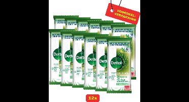 12x Dettol Tru Clean Eucalyptus & Lime Doekjes- Voordeelverpakking!