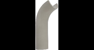 Wandlamp beton LED wandlamp beton grijs Woonkamerlamp wand LED, indirecte verlichting, 1x LED 4,2W 200Lm warm wit, BxH 10x30 cm