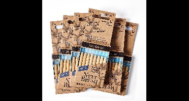 NextBrush - Interdentale ragers van bamboe – 48 stuks - ISO 3 – 3 mm - (Melamine-vrij)