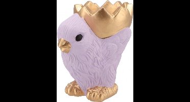 Easter Chicken Bowl Lila 19x12x19 cm - Paasdecoratie