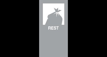 V-Part magneetsticker REST | grijs