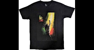 Bob Marley - One Love Movie Poster Heren T-shirt - M - Zwart