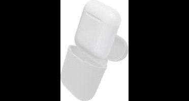 Airpods draagtas gemaakt van siliconen - Wit
