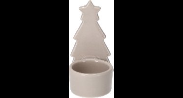 JENS Living Theelichthouder kerstboom - Taupe
