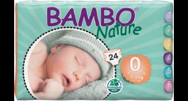 Bambo Nature Premature 0 - 12 pakken van 24 stuks