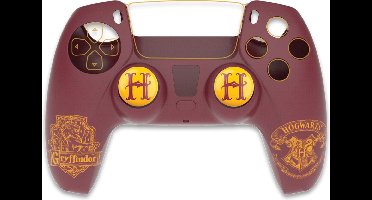 Freaks and Geeks - Silliconen Hoes & Thumbsticks voor PS5 Controller - Harry Potter Gryffindor - PS5