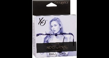 Calexotics - Nocturnal Ball Gag Silicone Black