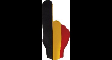 Funny Fashion Supporters foam hand - vlag Belgie - 50 cm - Landen versiering - voetbal