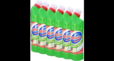 Glorix bleek - dennen bleek - bescherming tegen kalkaanslag - 6 x 750 ml