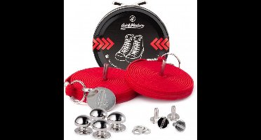 Quickshoelaces - casuel rood