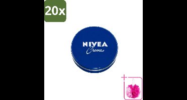 20 x Nivea – Crème – 150 ml - Bulkverpakking - Nivea Crème - Douchemop - Hydraat