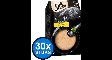 30x Sheba - Soup Kip Multipack - Kattensoep - 4x40g
