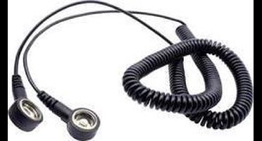 Quadrios ESD-aardingskabel 3.60 m Drukknop 10 mm