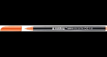 Edding Stift Edding 1200 Rond 3 - 4 Mm Oranje