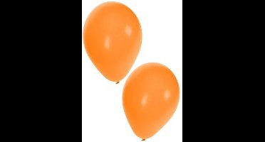Ballon 50 x oranje nr 10